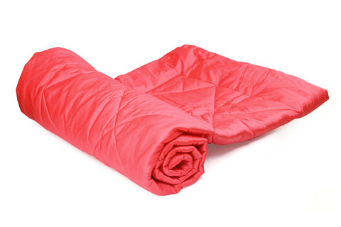 Silk Quilts (Single) ( Tomato Red)