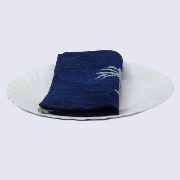 Handblock Napkin Set of 4(Indigo Blue)