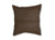 Handblocked Cotton Cushion (Brown)