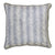 Handblocked Cotton Cushion (Bluish Grey)