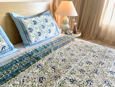 Bedspread Applique( Blue)
