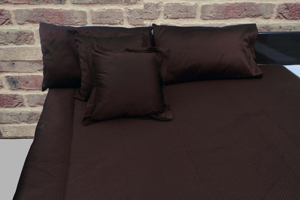 Silk Bedspreads (Brown)