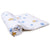 Handblocked Baby Quilt (Cream)