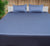 500 Thread Count Cotton Bedsheet & 2 Pillow Cases (Blue)(Queen)
