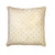 Handblocked Cotton Cushion (Gold Khari)